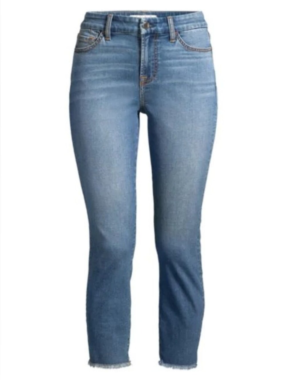 7 For All Mankind Jen7 Cropped Skinny Jeans